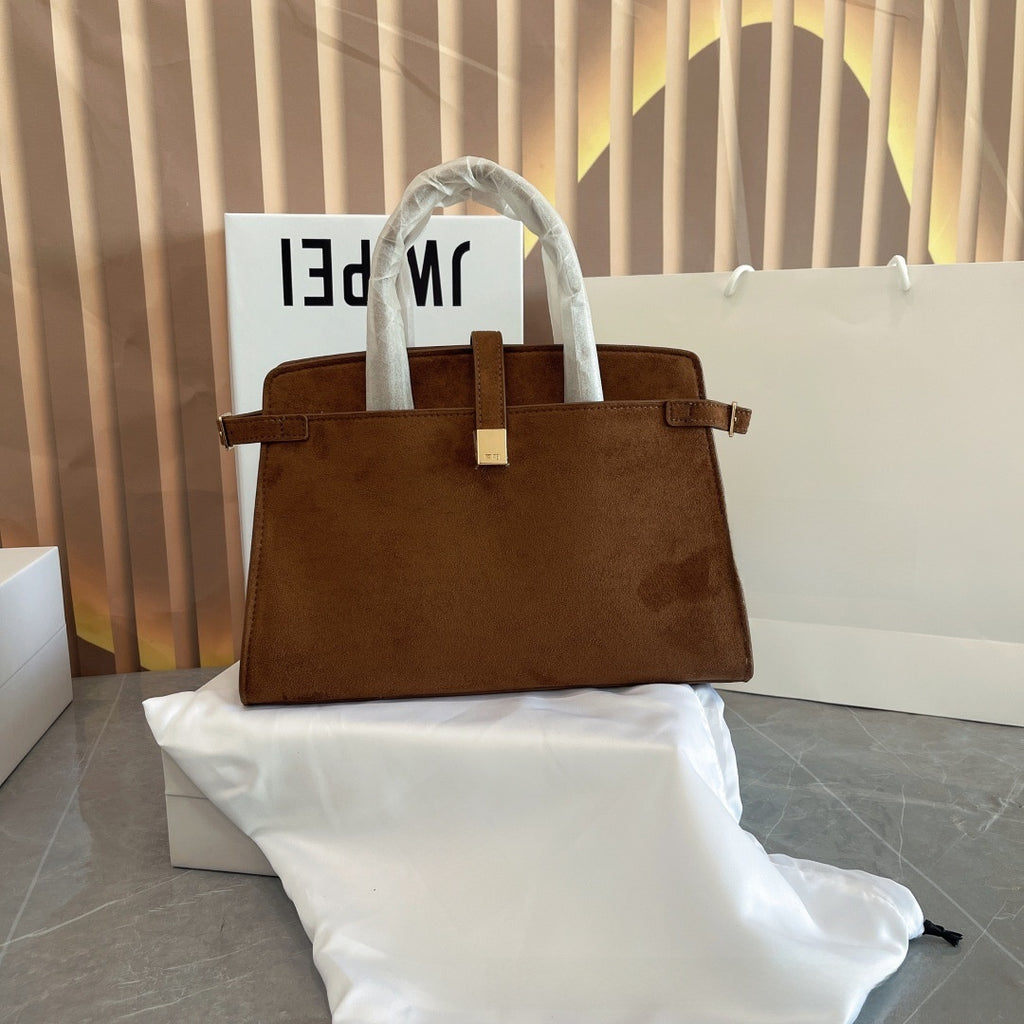 Bolso bandolera de piel · Maletín retro