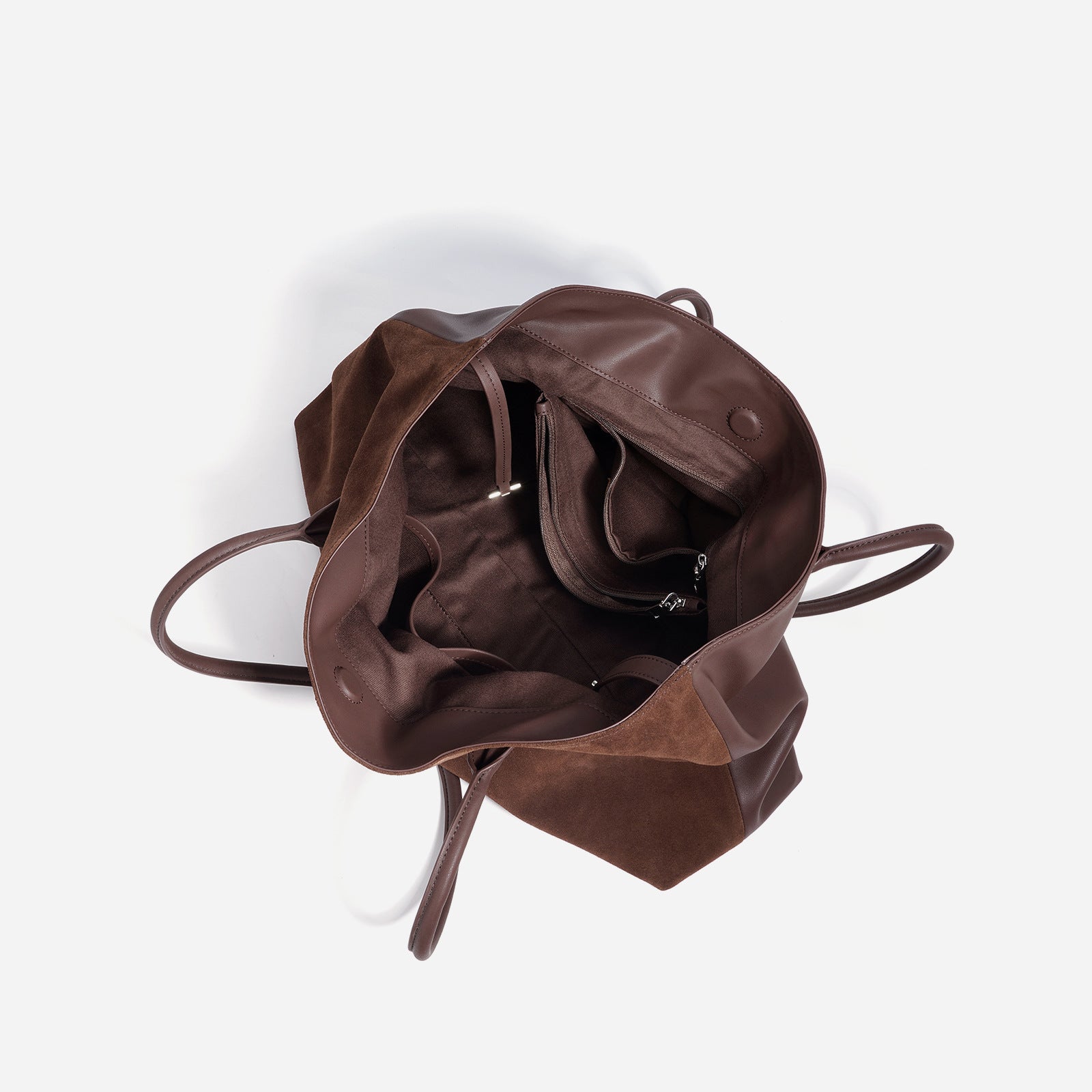Bolso grande de piel de gran capacidad, fotografía adicional 3