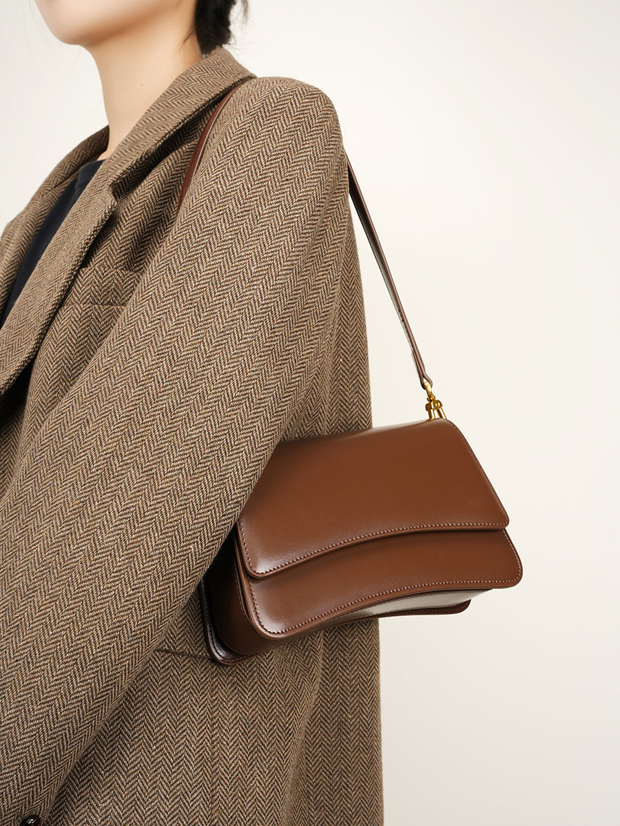 Bolso bandolera de piel compacto, fotografía adicional 3