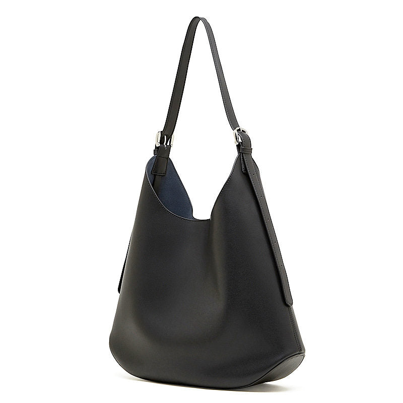 Bolso grande de piel · 39 cm