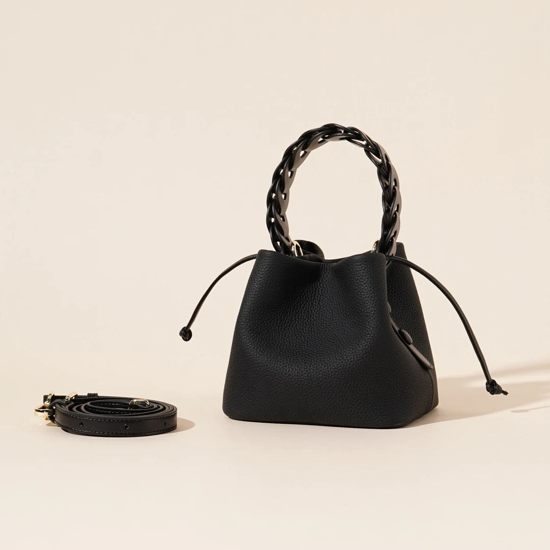 Bolso bombonera de piel de 16 cm, fotografía adicional 4