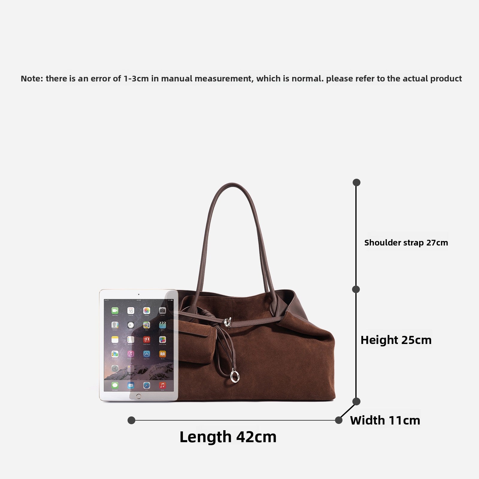 Bolso grande de piel de gran capacidad, fotografía adicional 4
