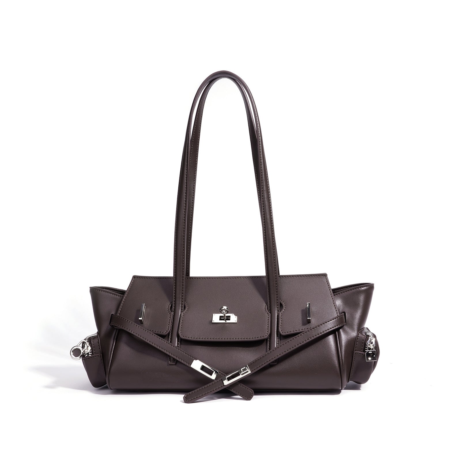 Bolso de mano de piel de 38 cm, fotografía adicional 5
