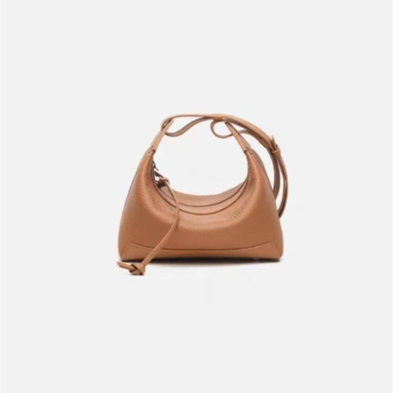 Bolso bandolera de piel · Curvo