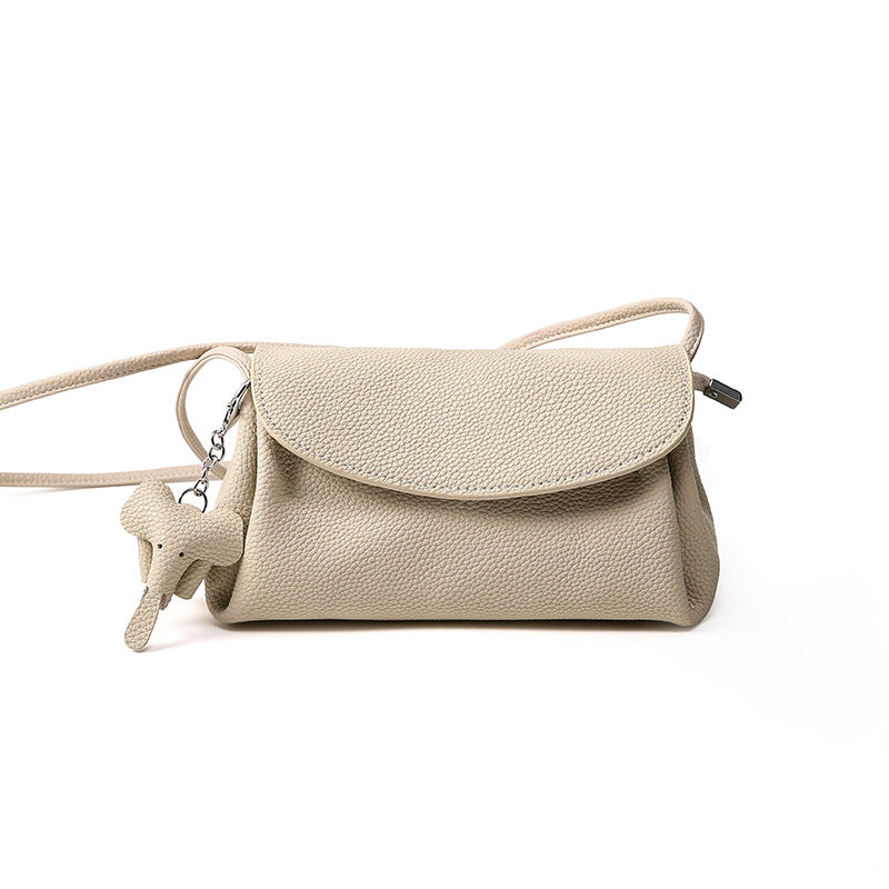 Bolso bandolera de piel · Trenzado