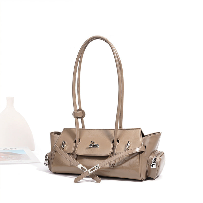 Bolso de mano de piel de 38 cm, fotografía adicional 3