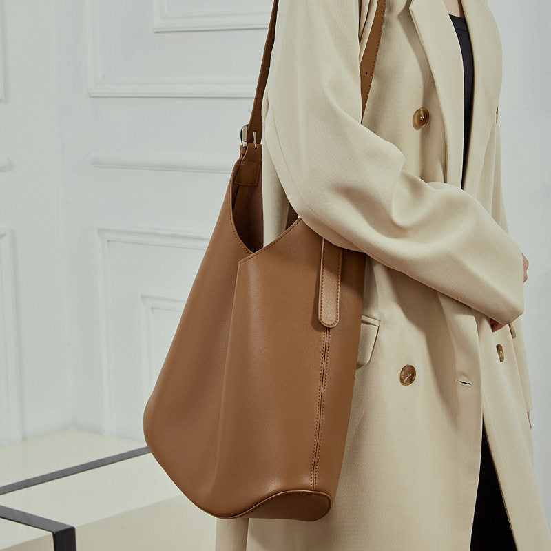 Bolso grande de piel de 39 cm, fotografía adicional 4