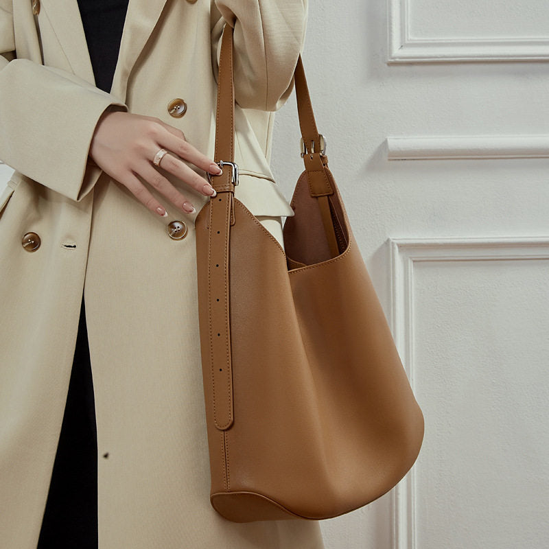 Bolso grande de piel de 39 cm, fotografía adicional 3