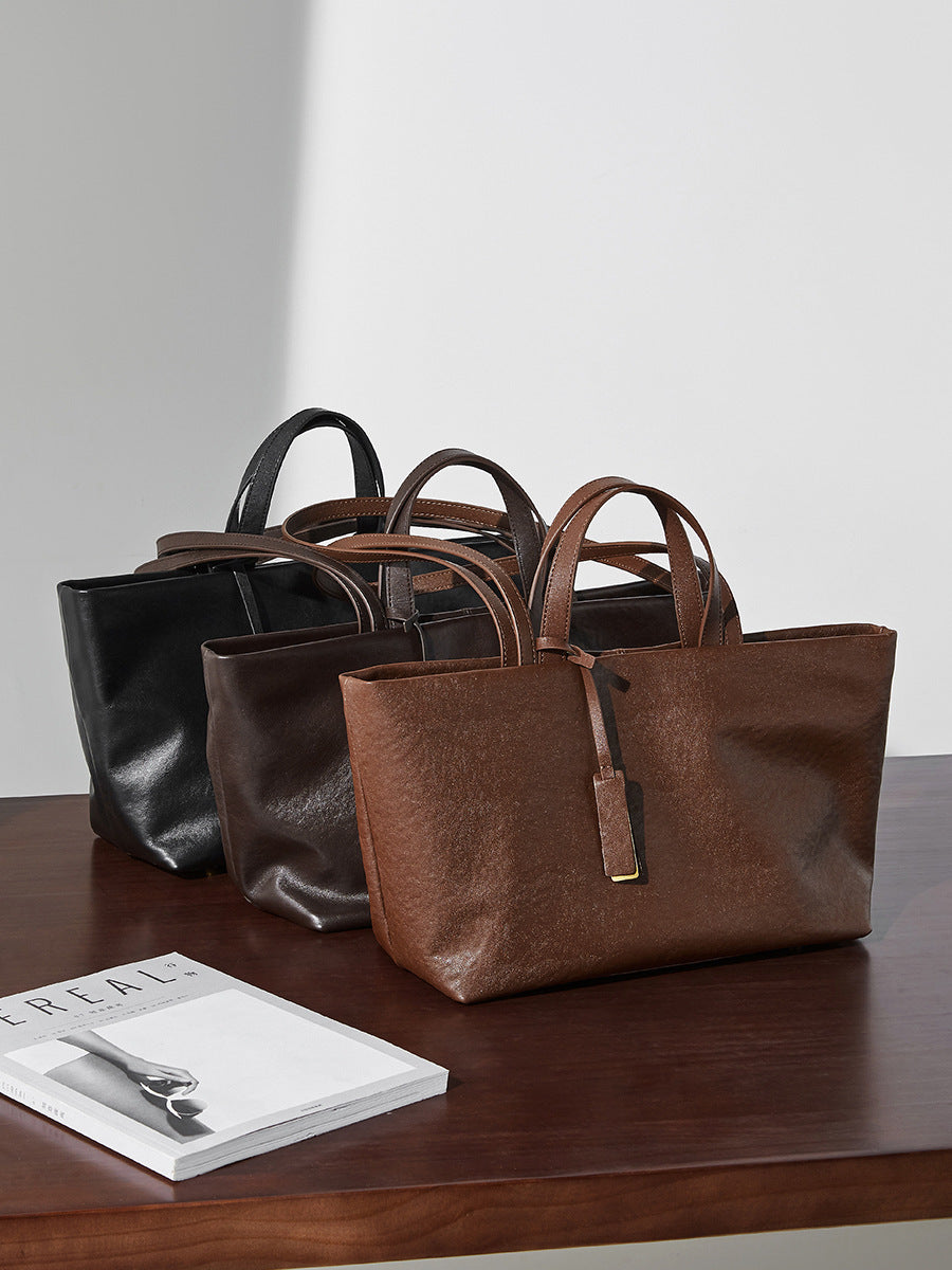 Bolso de hombro de piel de 32 cm, fotografía adicional 5